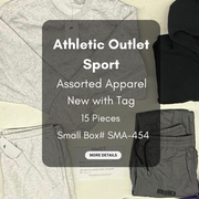 Athletic Outlet Sport | Assorted Athletic Apparel | 15 Pieces | Small Box #SMA-454