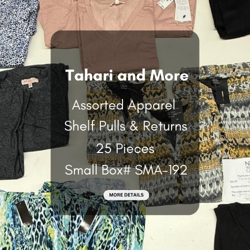 Tahari and more | Assorted  Apparel | 25 Pieces | New with Tag |Small box #SMA-192