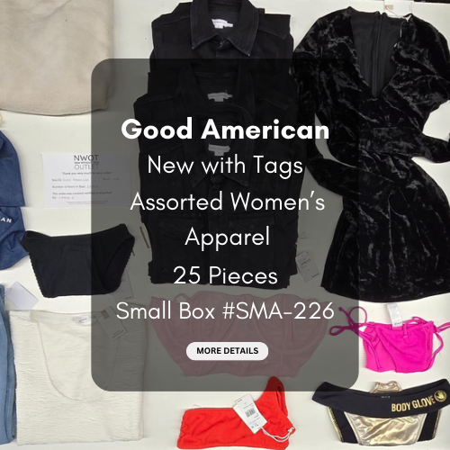 Good American | Assorted Women's Apparel | 25 Pieces | SMALL BOX # SMA-226