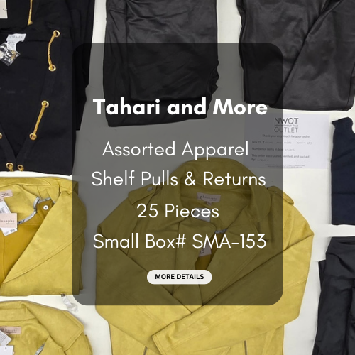 Tahari and more | Assorted  Apparel | 25 Pieces | New with Tag |Small box #SMA-153