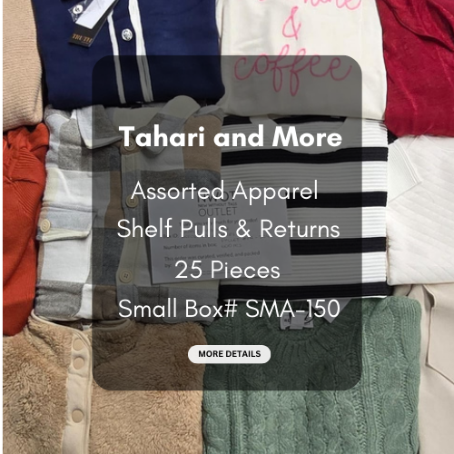 Tahari and more | Assorted  Apparel | 25 Pieces | New with Tag |Small box #SMA-150