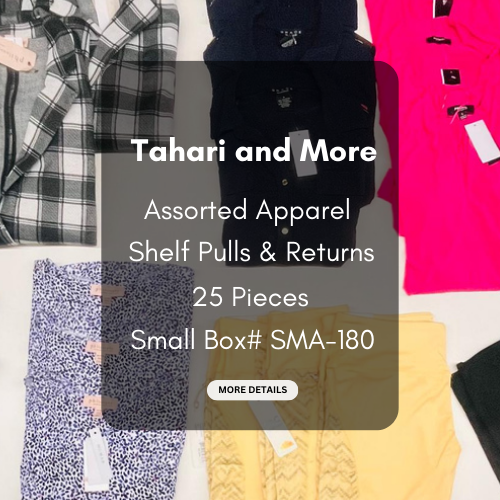 Tahari and more | Assorted  Apparel | 25 Pieces | New with Tag |Small box #SMA-180