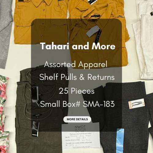 Tahari and more | Assorted  Apparel | 25 Pieces | New with Tag |Small box #SMA-183