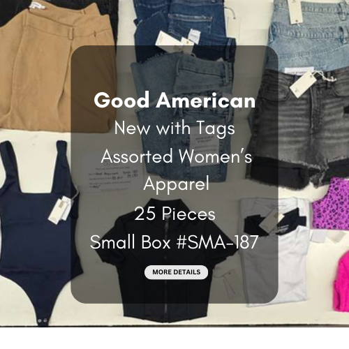 Good American | Assorted Women's Apparel | 25 Pieces | SMALL BOX # SMA-187