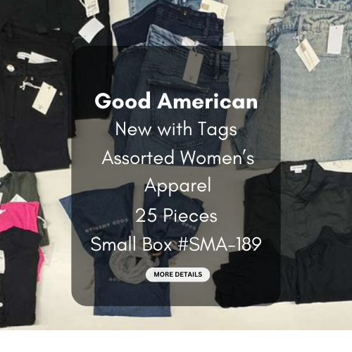 Good American | Assorted Women's Apparel | 25 Pieces | SMALL BOX # SMA-189