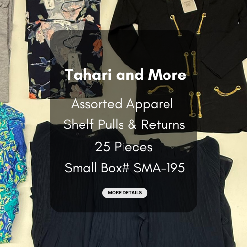 Tahari and more | Assorted  Apparel | 25 Pieces | New with Tag |Small box #SMA-195