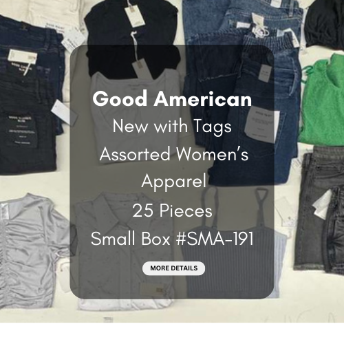 Good American | Assorted Women's Apparel | 25 Pieces | SMALL BOX # SMA-191