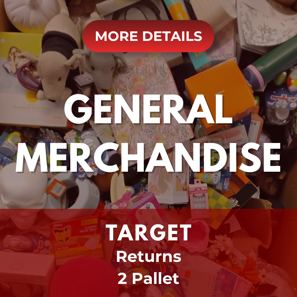 TARGET GENERAL MERCHANDISE | Assorted Men's, Women's & Kid's Accessories, General Merchandise | Returns | 2 Pallets | Pallet #PA-655