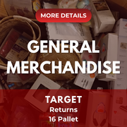 TARGET GENERAL MERCHANDISE | Assorted Men's, Women's & Kid's General Merchandise | Returns | 16 Pallets | Pallet #PA-656