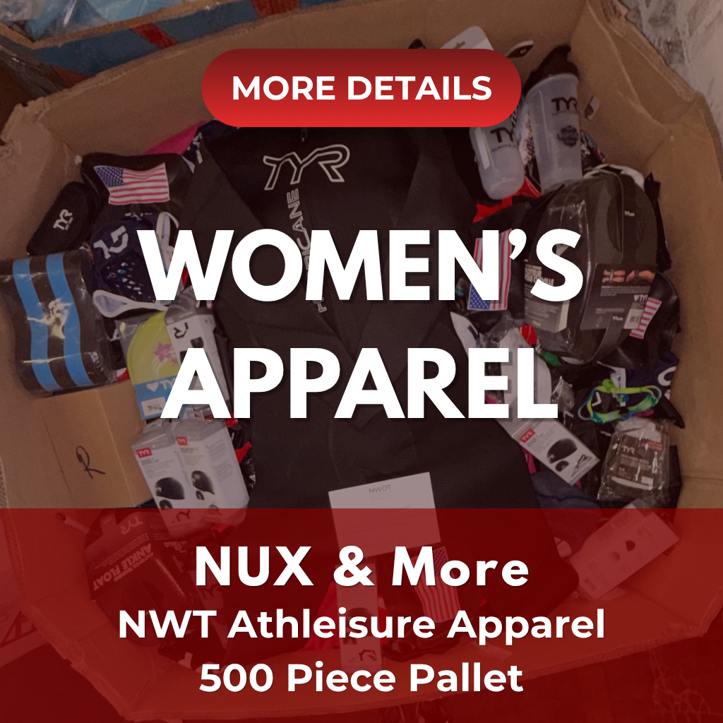 Athleisure Nux & More | Assorted Women's Apparel | 500 Pieces | NWT | Pallet #PA-591