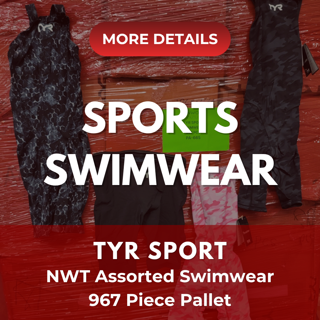 TYR SPORT SWIMWEAR | Assorted Men's, Women's Apparel | NWT | 967 Pieces | Pallet #PA-665