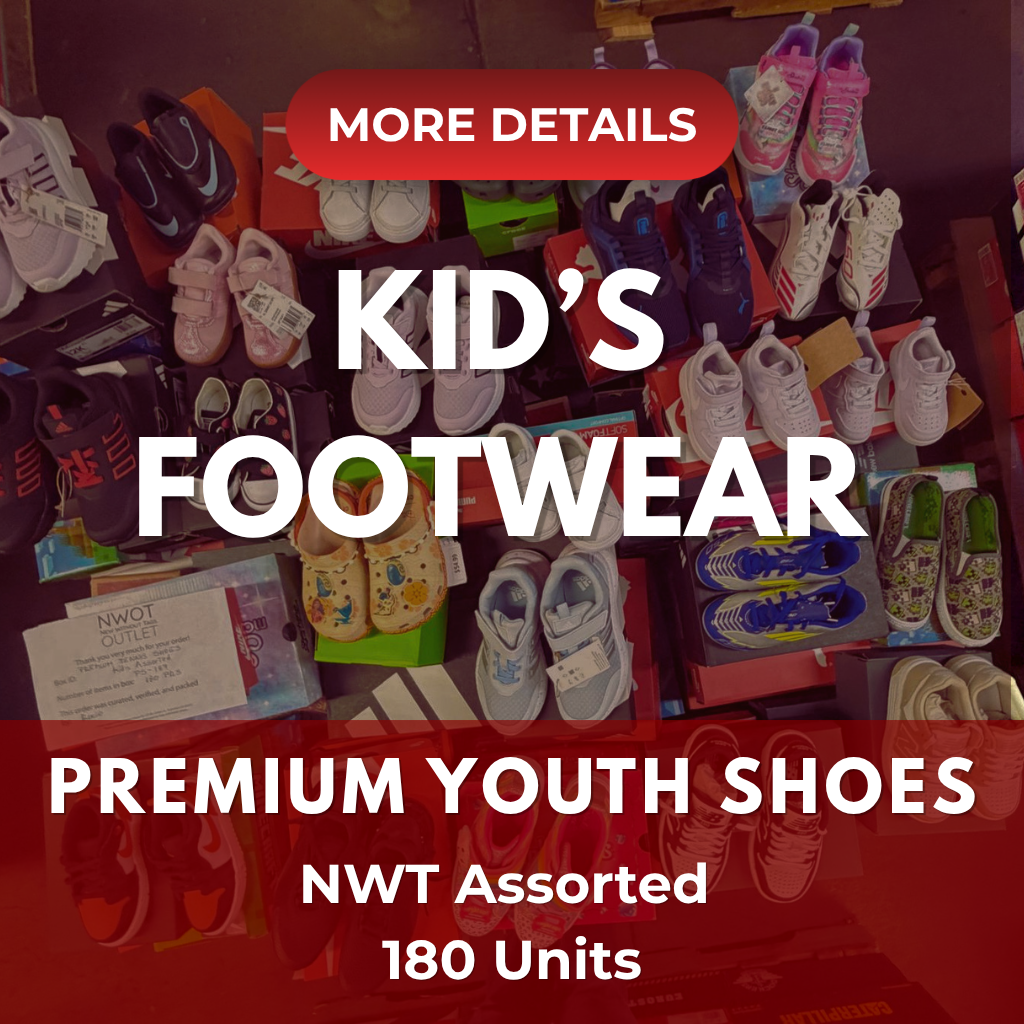 Premium Tennis Shoes | Nike & Assorted  | NWT | 180 pairs | Pallets # PS-188