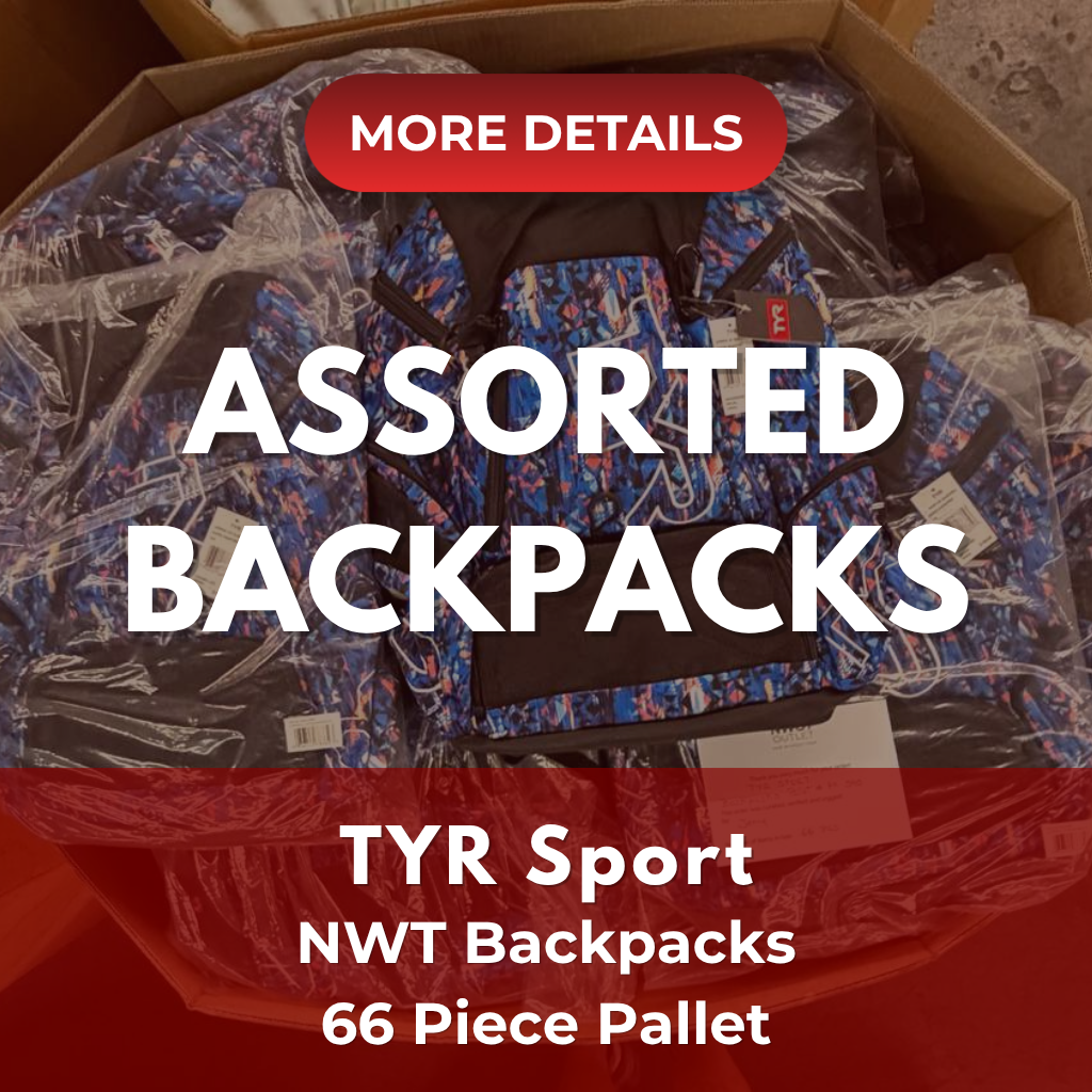 TYR Sport | Assorted Backpacks | 66 Pieces | Pallet #PA-590