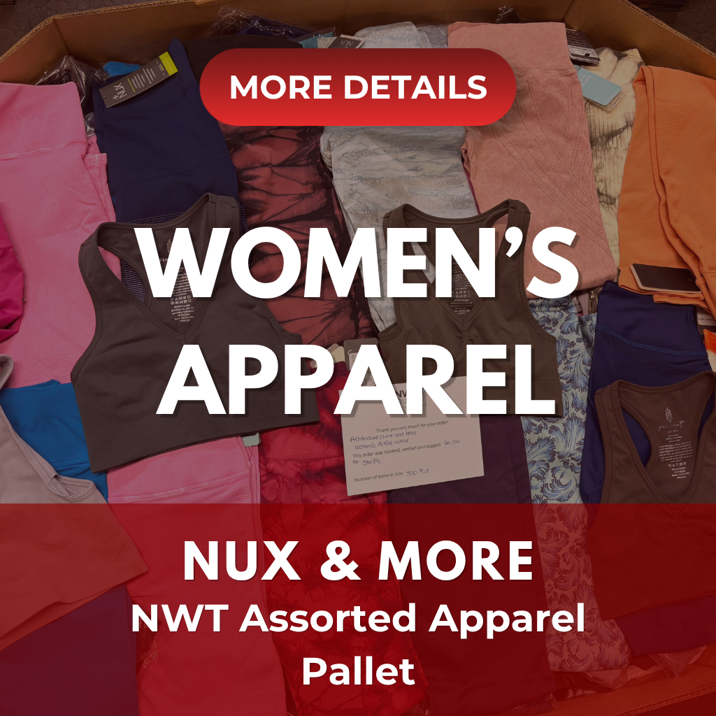 ATHLEISURE/NUX AND MORE WOMEN'S  ACTIVE WEAR | Assorted Women's Apparel | NWT | 500 Pieces | Pallet #PA-541