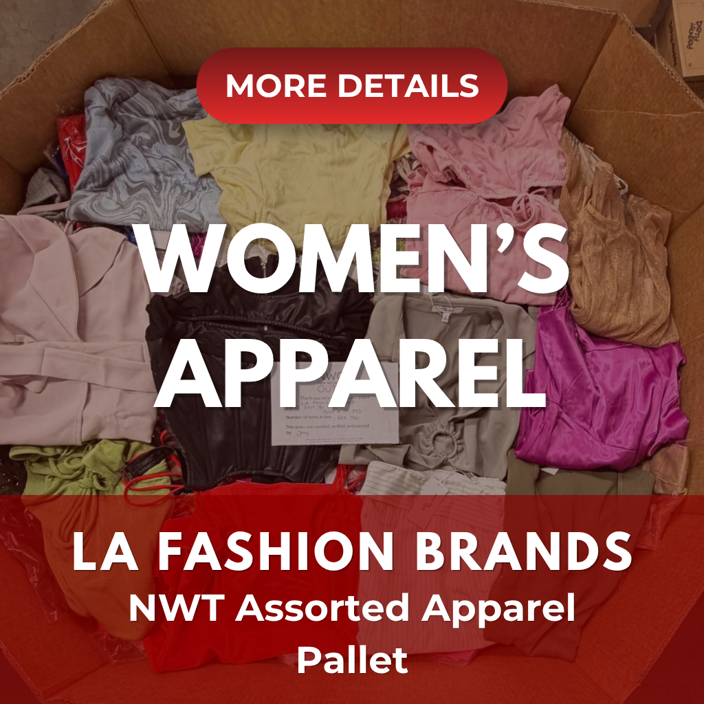 LA FASHION BRANDS EDIT BY NINE | Assorted Women's Apparel | NWT | 600 Pieces | Pallet #PA-393