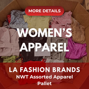 LA FASHION BRANDS EDIT BY NINE | Assorted Women's Apparel | NWT | 600 Pieces | Pallet #PA-393
