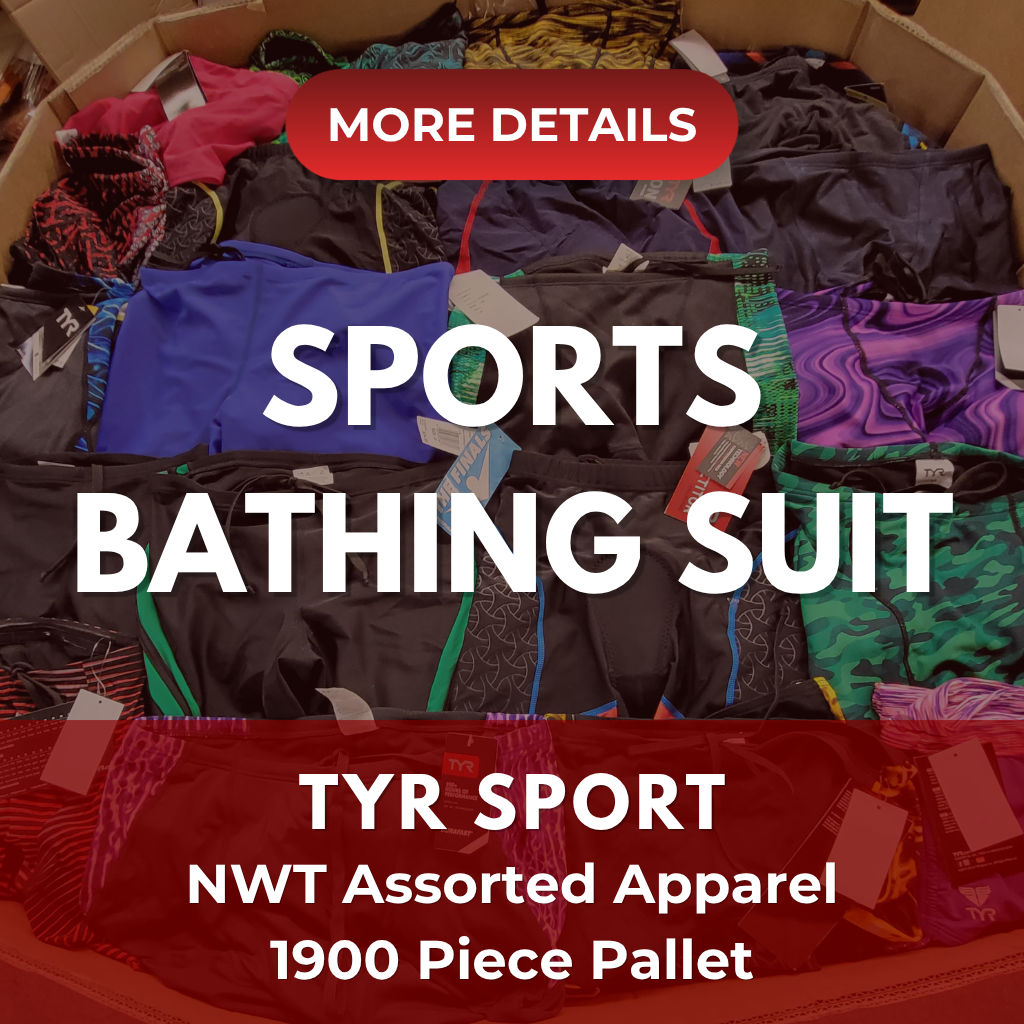 TYR SPORT BATHING SUIT | Assorted Men's, Women's Apparel | NWT | 1900 Pieces | Pallet #PA-636