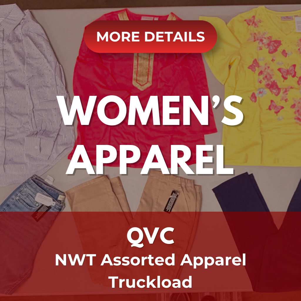 QVC APPAREL TRUCKLOAD #6 | Assorted Women's Apparel | NWT | 11534 (26 pallets) Pieces | Pallet #PA-678