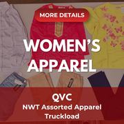 QVC APPAREL TRUCKLOAD #6 | Assorted Women's Apparel | NWT | 11534 (26 pallets) Pieces | Pallet #PA-678