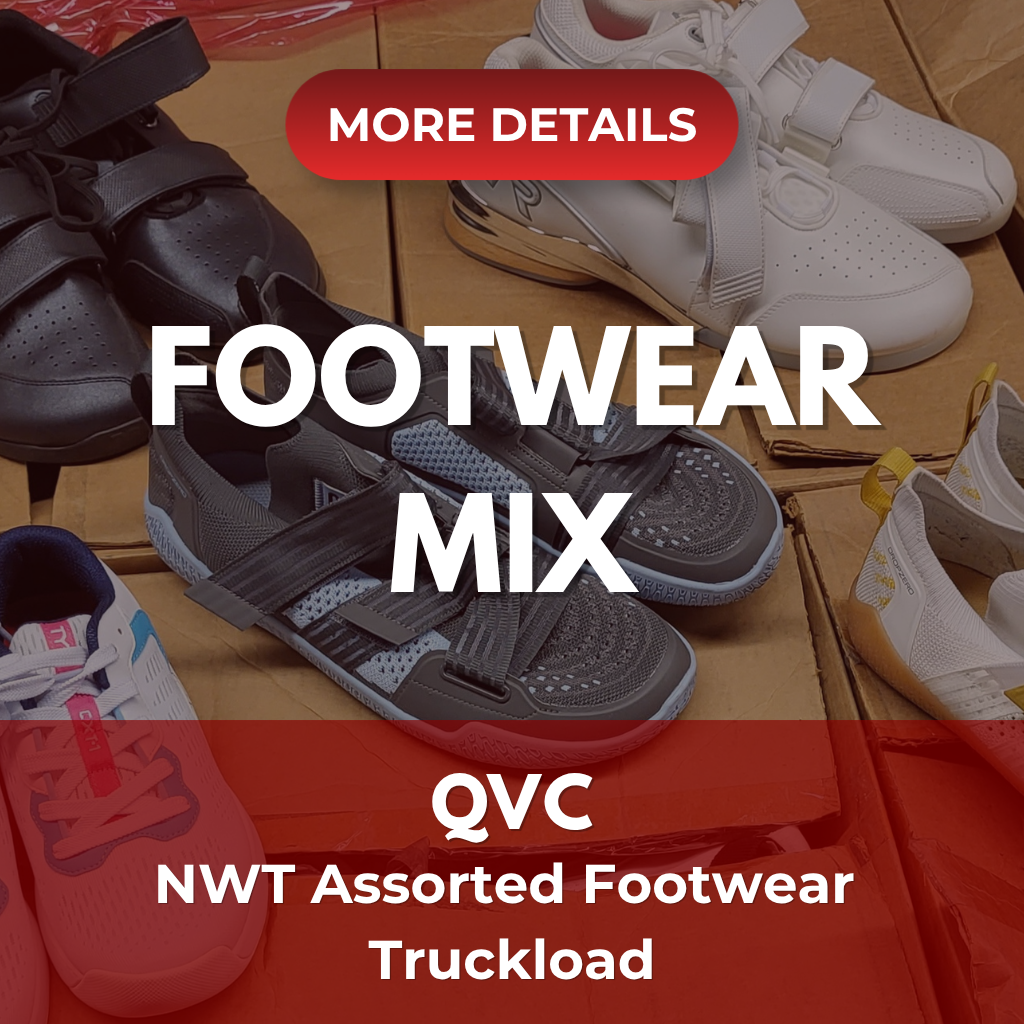 QVC | Assorted Men's, Women's, Kid's Footwear | NWT | 2547 (26 Pallets) Pairs | TRUCKLOAD #TRK-21