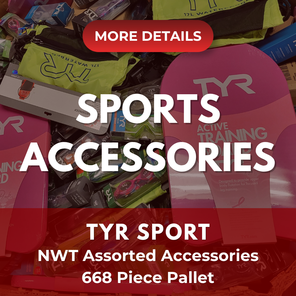 TYR SPORT | Assorted Men's, Women's & Kid's Accessories | NWT | 668 Pieces | Pallet #PA-668