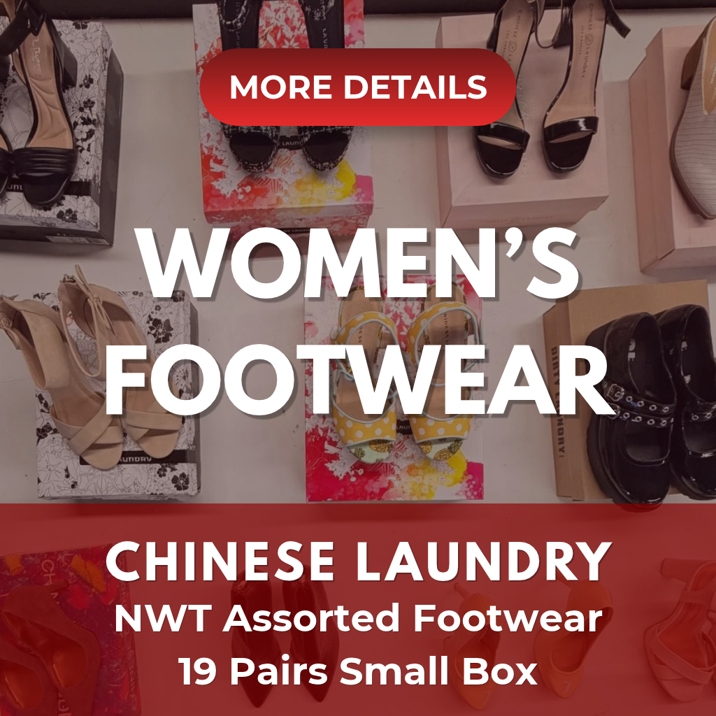 Chinese Laundry | Assorted Women's Footwear | NWT | 19 Pairs | Small Box #SMS-288