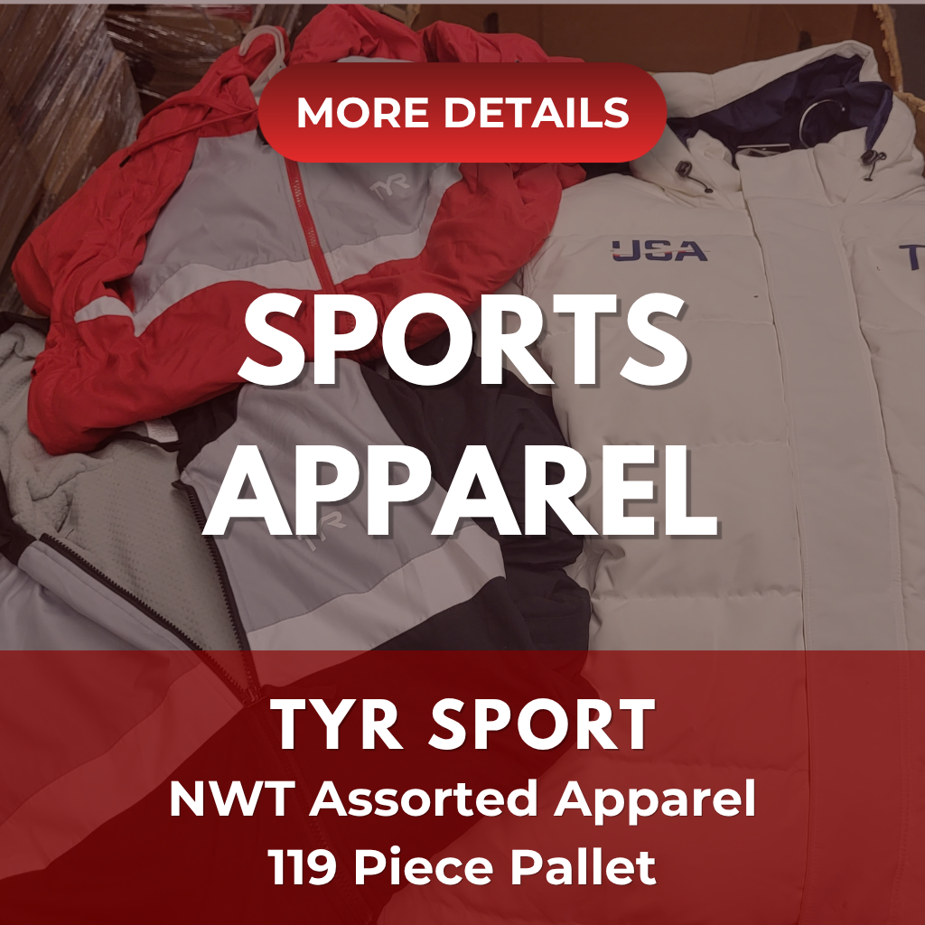 TYR SPORT | Assorted Men's, Women's Apparel | NWT | 119 Pieces | Pallet #PA-660