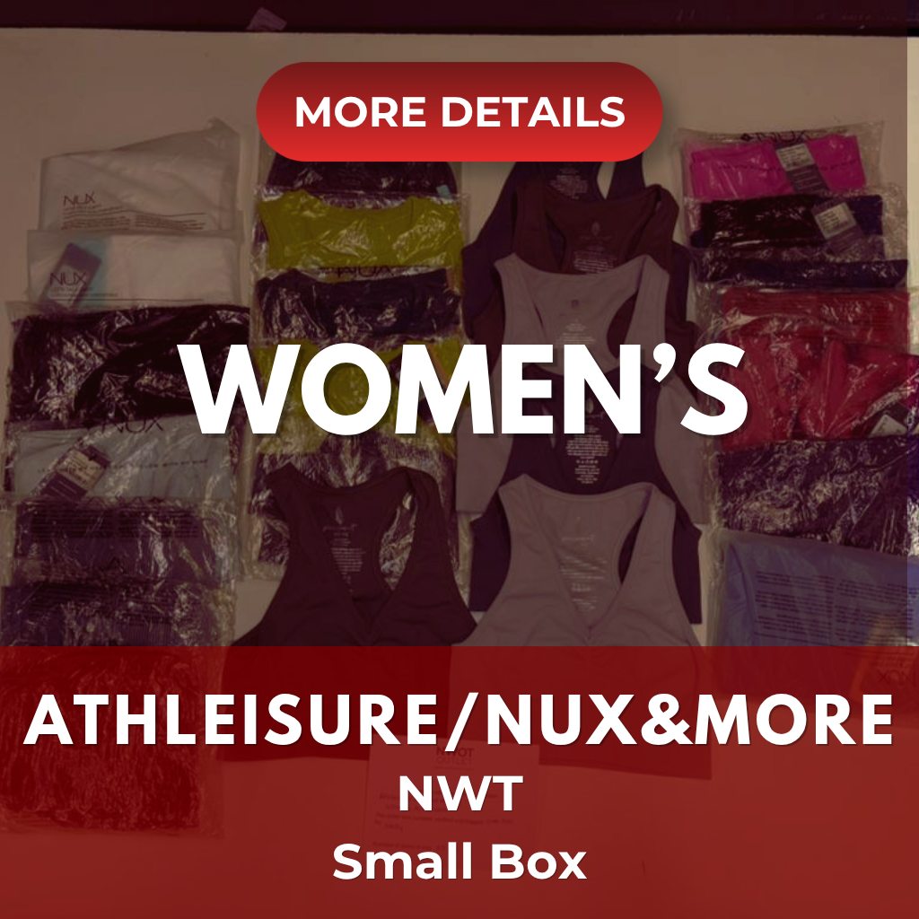 Athleisure/Nux & More | Assorted Women's Apparel | 25 Pieces | SMALL BOX # SMA-530