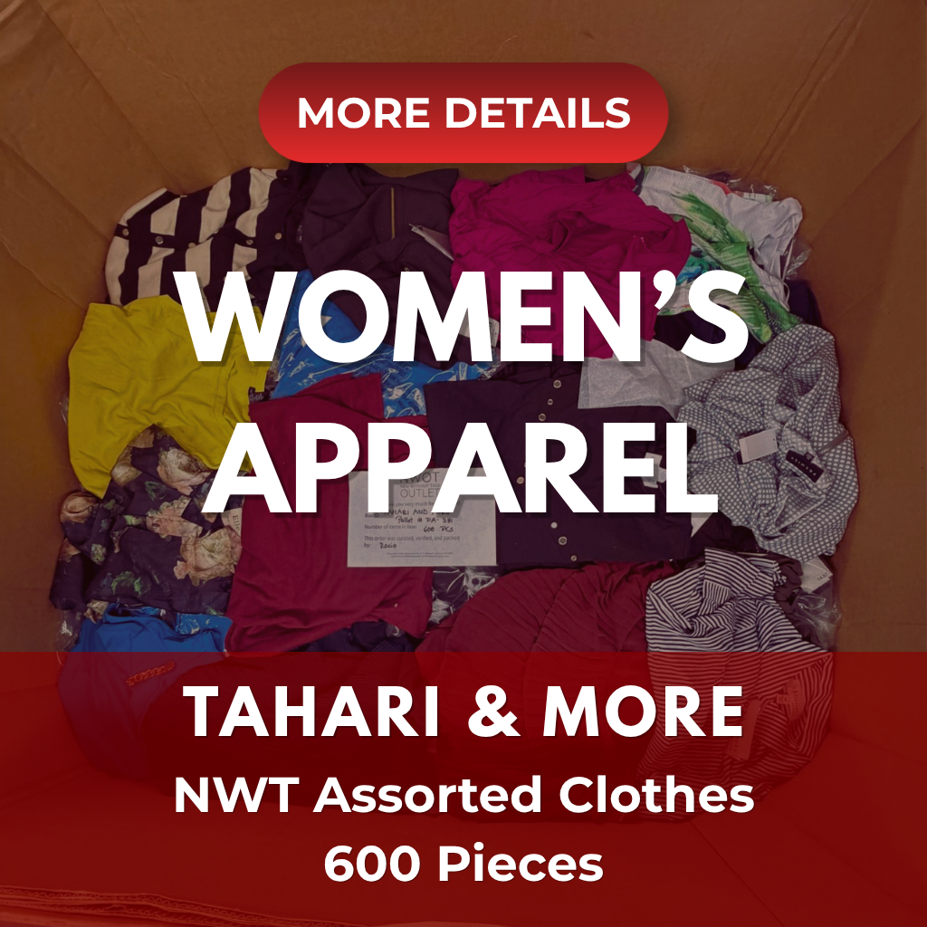 Tahari and more | Assorted  Apparel | 600 Pieces | New with Tag | Pallet #PA-381