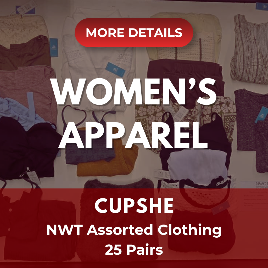 Cupshe & More | Assorted Women's Apparel | 25 Pieces | New with Tag | Small Box #SMA-494