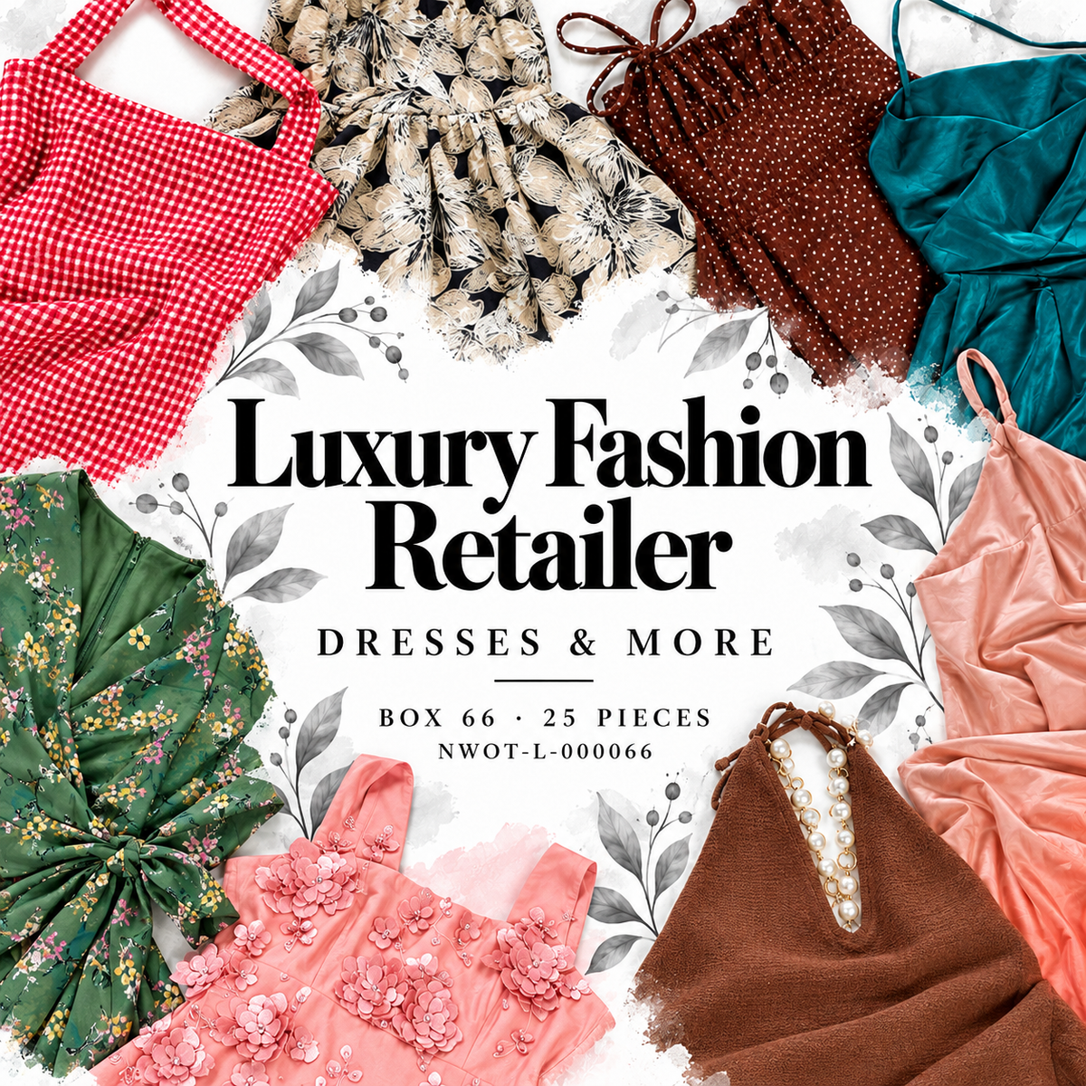 Luxury Fashion Retailer Box 66, 25 pieces