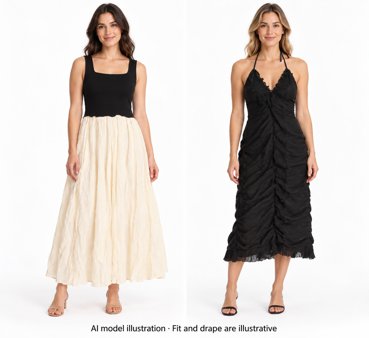 Lot NWOT-L-000069 source photo 3: AI model illustration. Fit and drape are illustrative. Original warehouse photos remain in gallery. Candidate SHA256 bde9e533ed9a35d42a873da2a4423c94bc0103cf0ecd0daeec1e460f4b248ca6