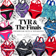 TYR & The Finals swimwear — 24 sets and 2 separates / 50 pieces — NWOT-L-000101