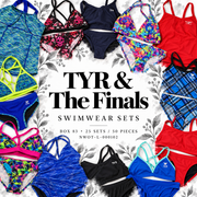 TYR & The Finals swimwear — 25 sets / 50 pieces — NWOT-L-000102