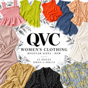 QVC women's clothing, regular sizes, new, 25 pieces — NWOT-L-000174