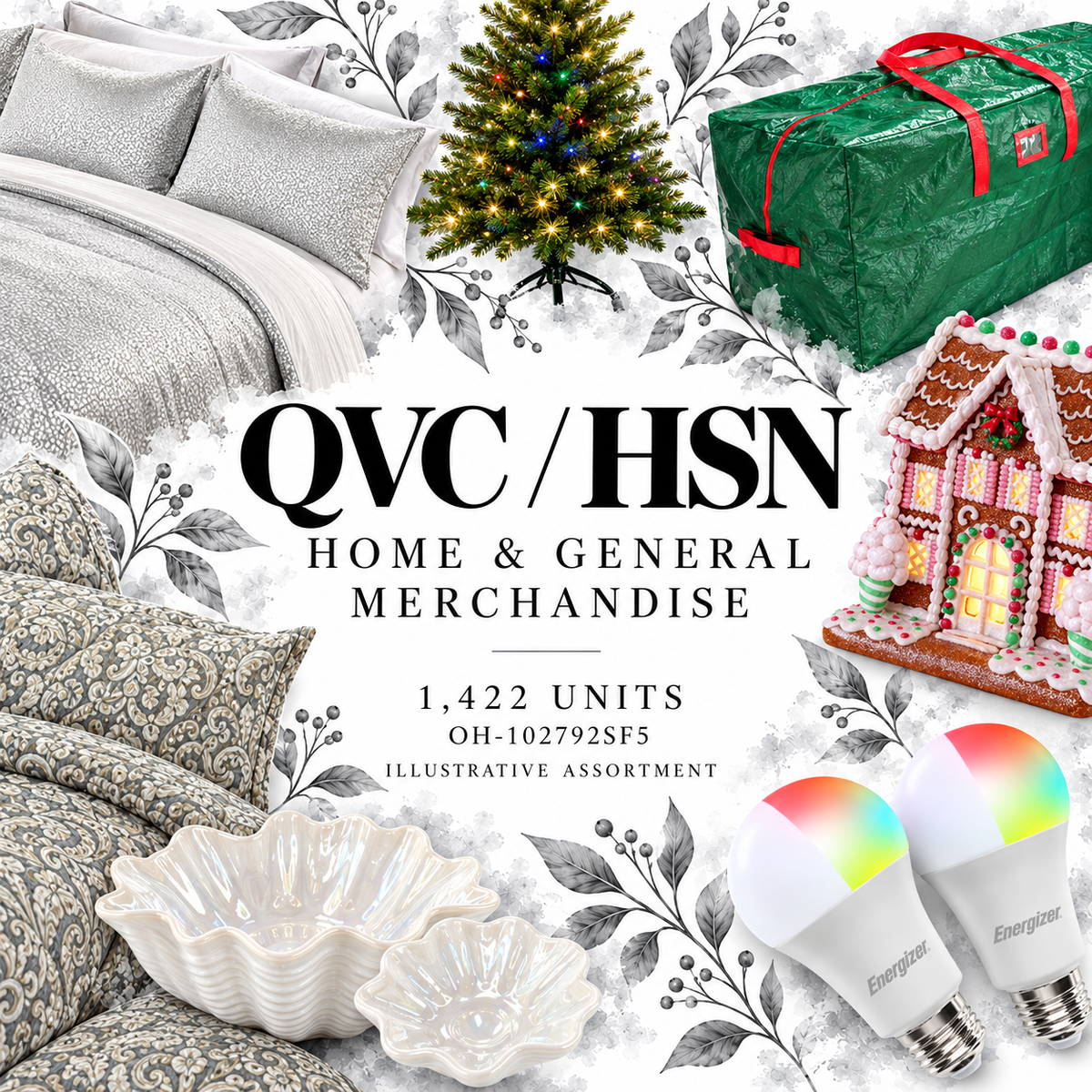 QVC OH-102792SF5; 1,422 supplier units; editorial illustrative assortment