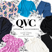 QVC PA-695; 8,930 supplier units; editorial illustrative assortment