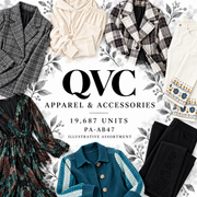 QVC PA-AB47; 19,687 supplier units; editorial illustrative assortment