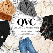 QVC PA-AB48; 13,640 supplier units; editorial illustrative assortment