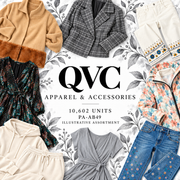 QVC PA-AB49; 10,602 supplier units; editorial illustrative assortment