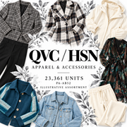 QVC PA-AB52; 23,361 supplier units; editorial illustrative assortment