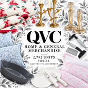 QVC TRK-13; 2,792 supplier units; editorial illustrative assortment