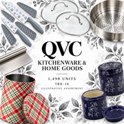 QVC TRK-16; 1,498 supplier units; editorial illustrative assortment