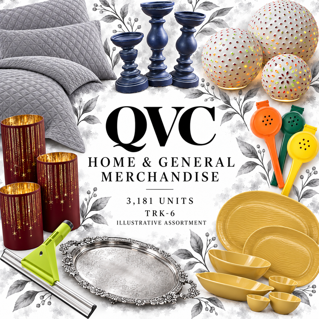 QVC HOME, KITCHEN & WELLNESS TRUCK#26 | Assorted General Merchandise | NWT | 3181 (26 Pallets) Pieces | TRUCKLOAD #TRK-6