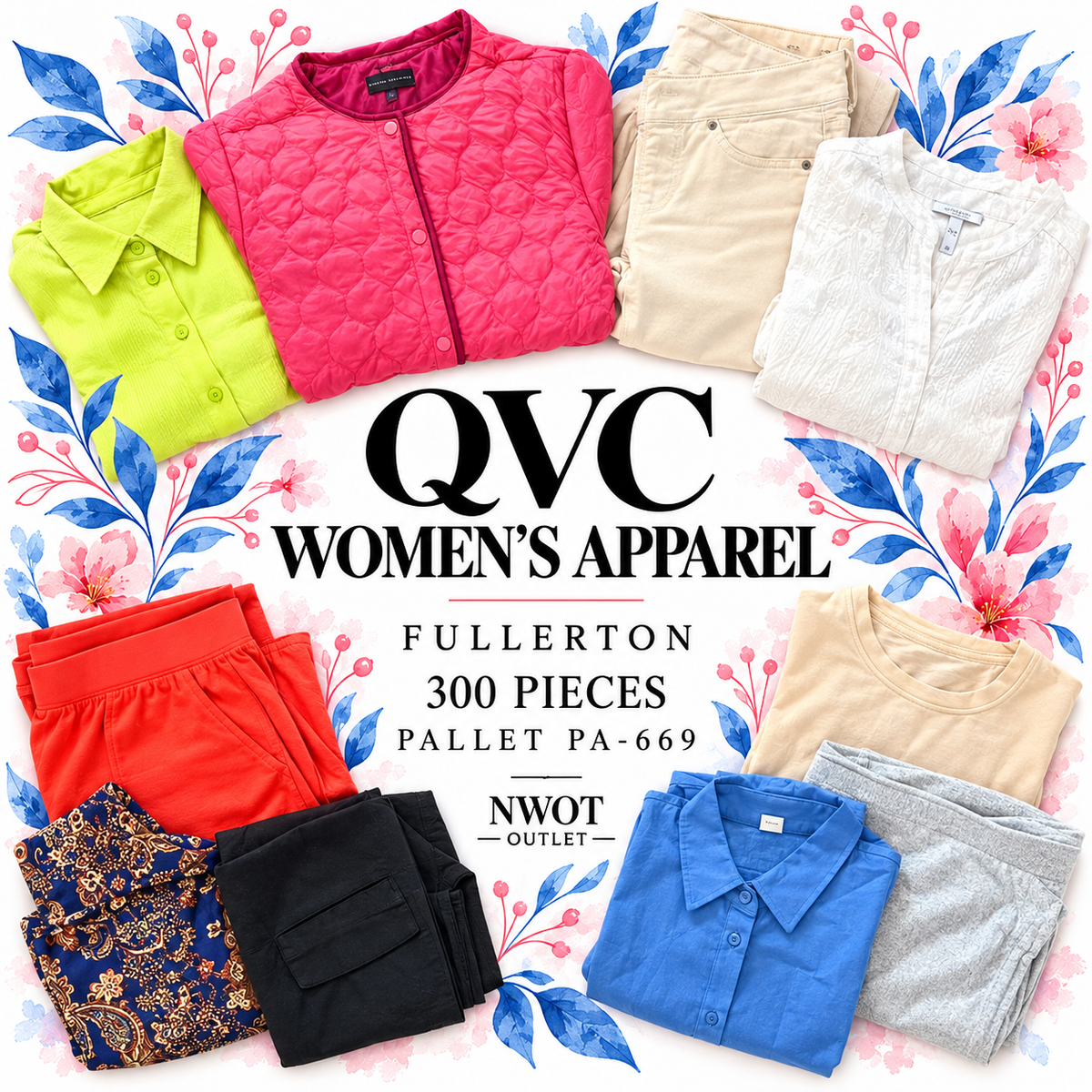 NWOT QVC PA-669 blended cover v2 9a3cfd3e79b3; styled from this lot's existing gallery