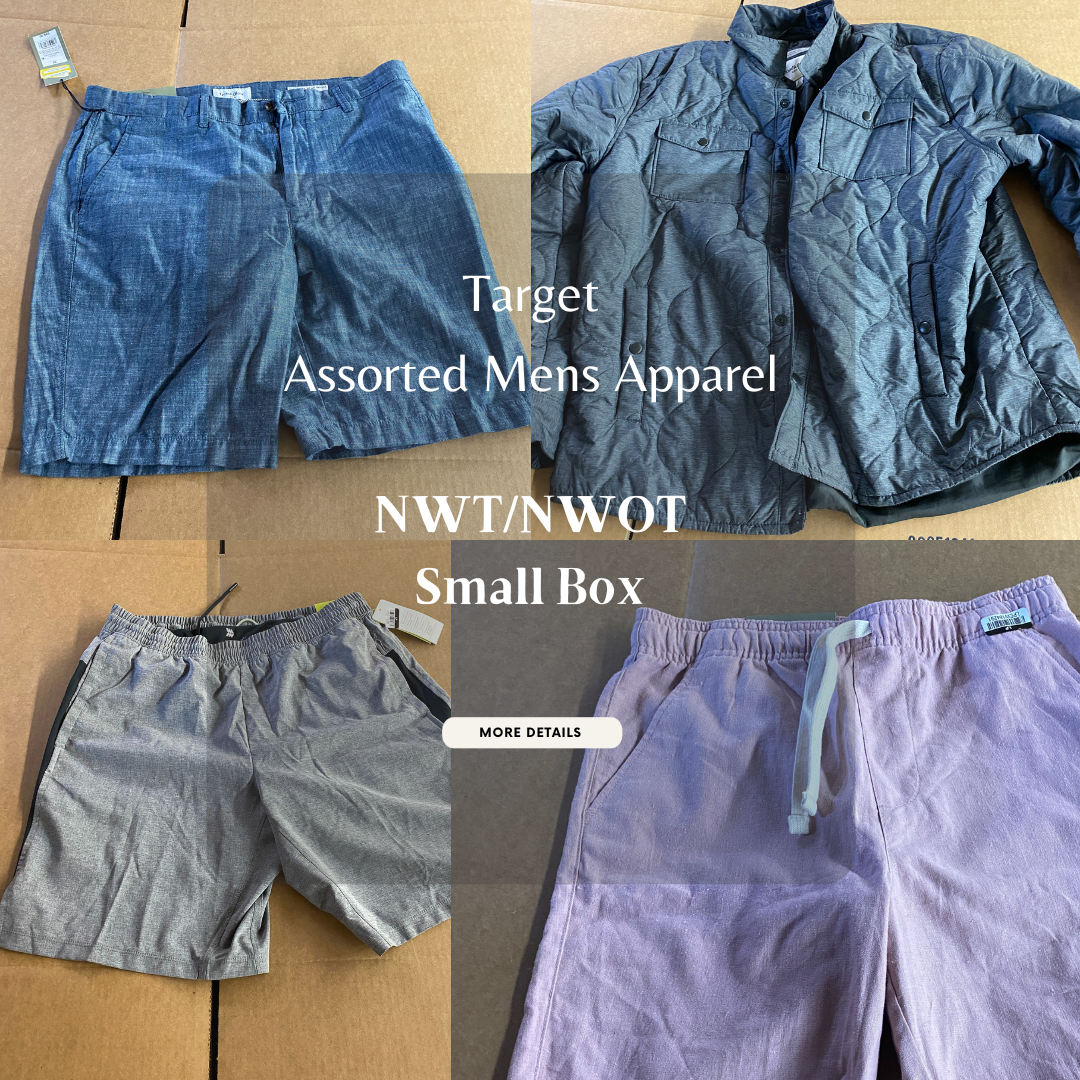 Target | Men's Apparel | NWT/NWOT | 25 Pieces