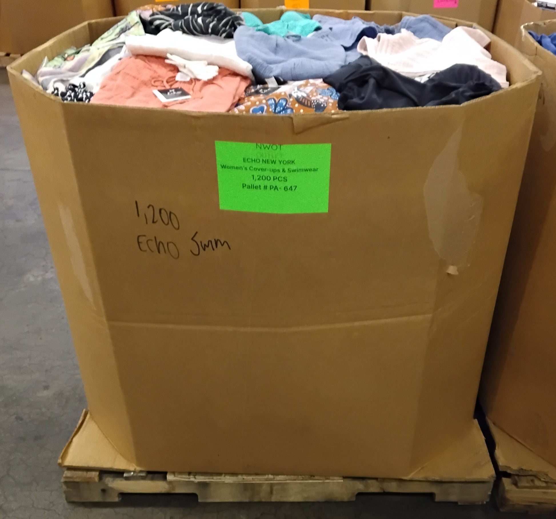 ECHO NEW YORK | Assorted Women's Apparel | NWT | 1200 Pieces | Pallet #PA-647