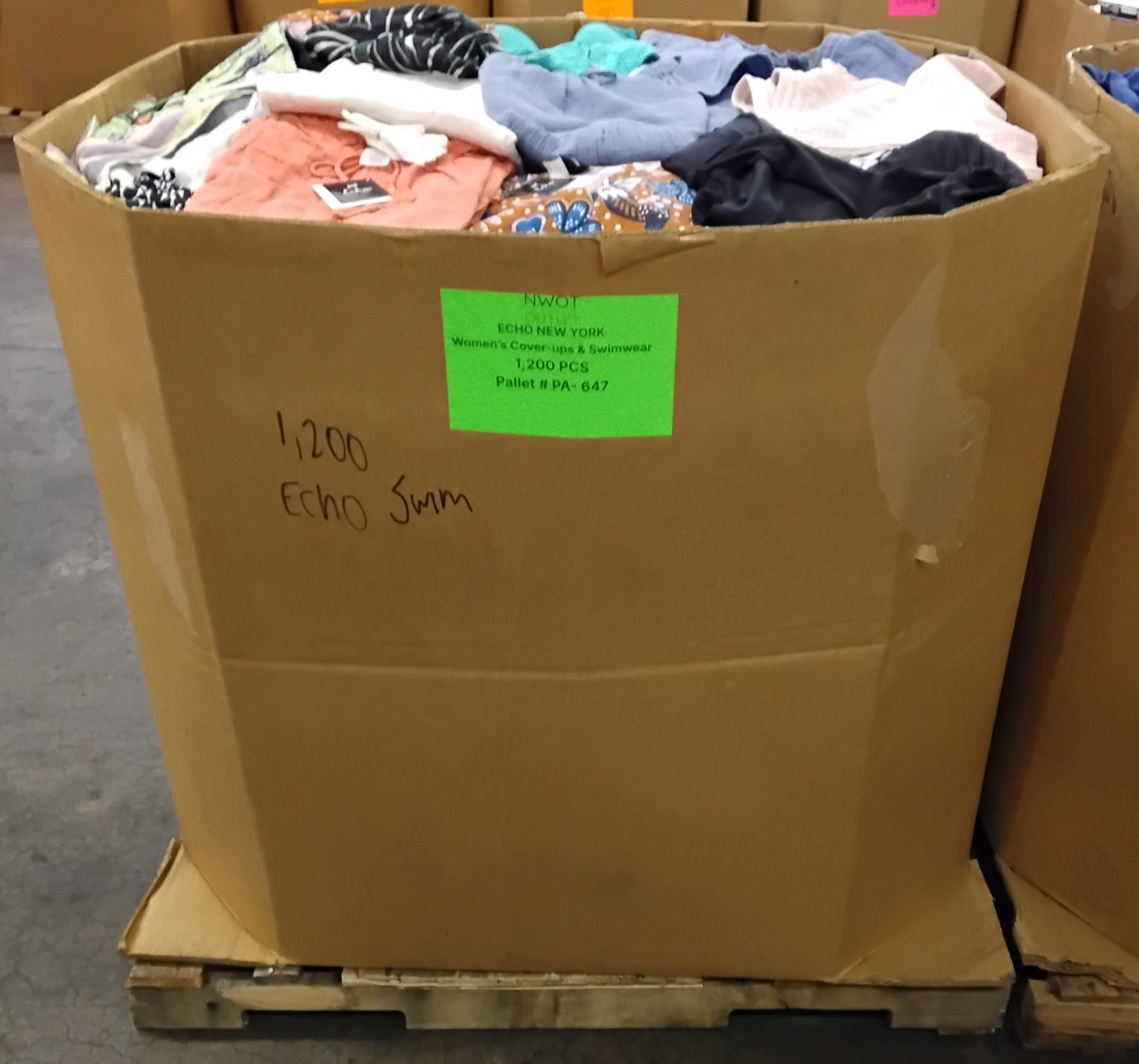 ECHO NEW YORK | Assorted Women's Apparel | NWT | 1200 Pieces | Pallet #PA-647