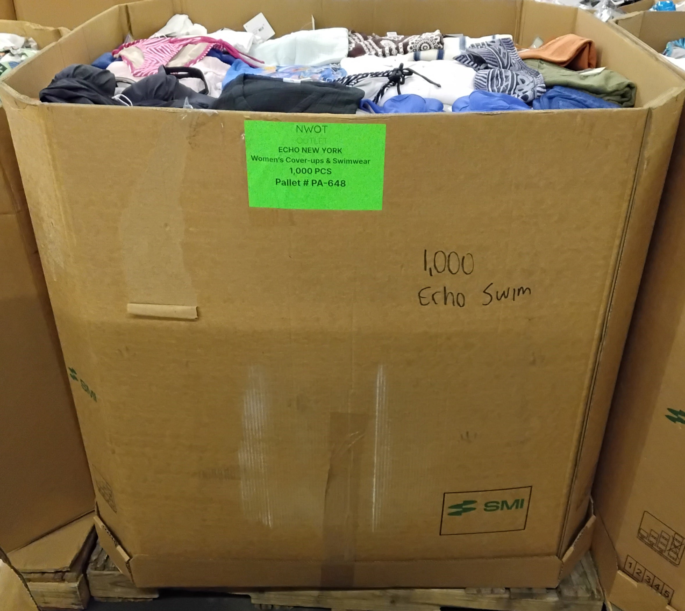 ECHO NEW YORK | Assorted Women's Apparel | NWT | 1000 Pieces | Pallet #PA-648