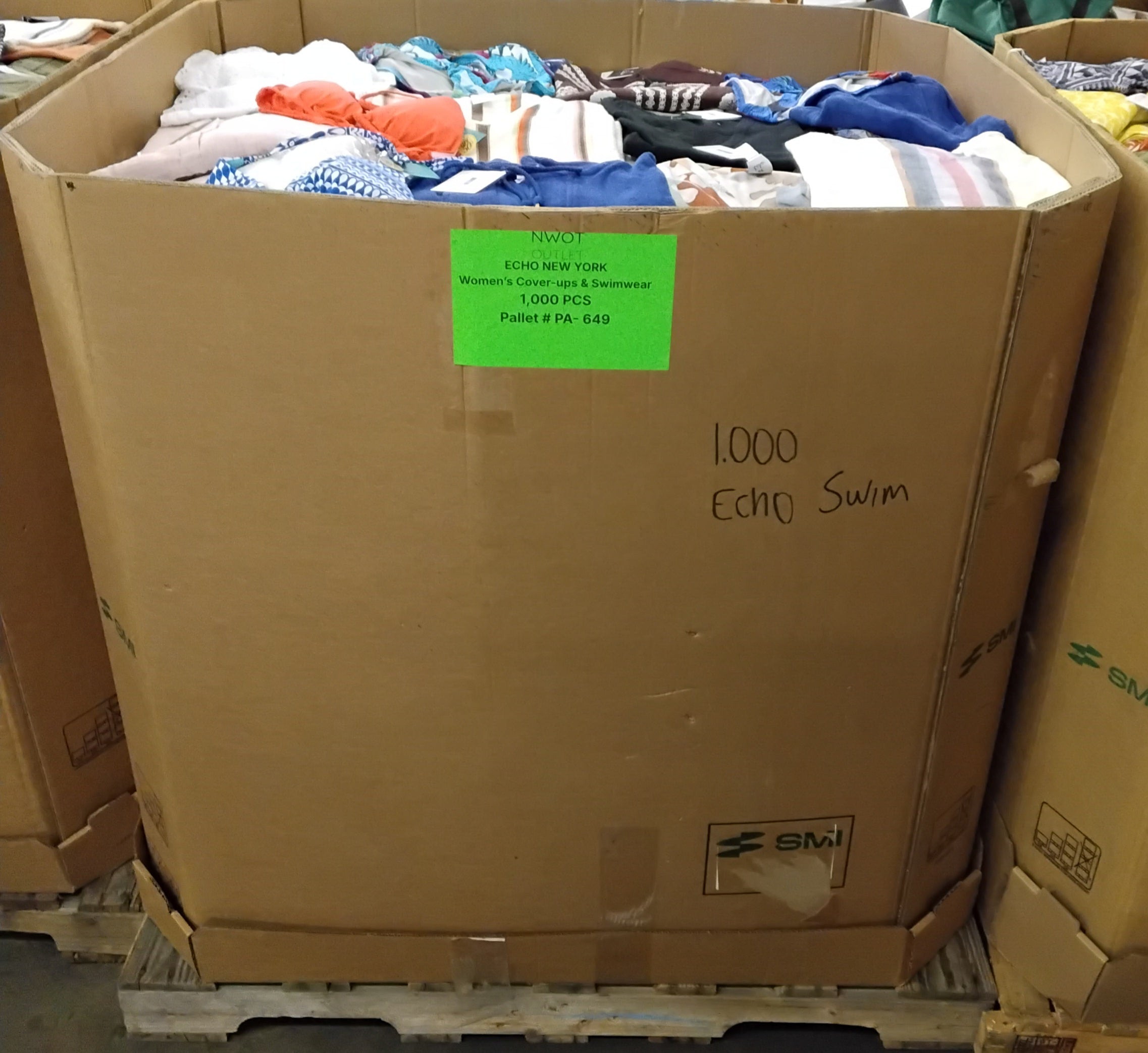 ECHO NEW YORK | Assorted Women's Apparel | NWT | 1000 Pieces | Pallet #PA-649